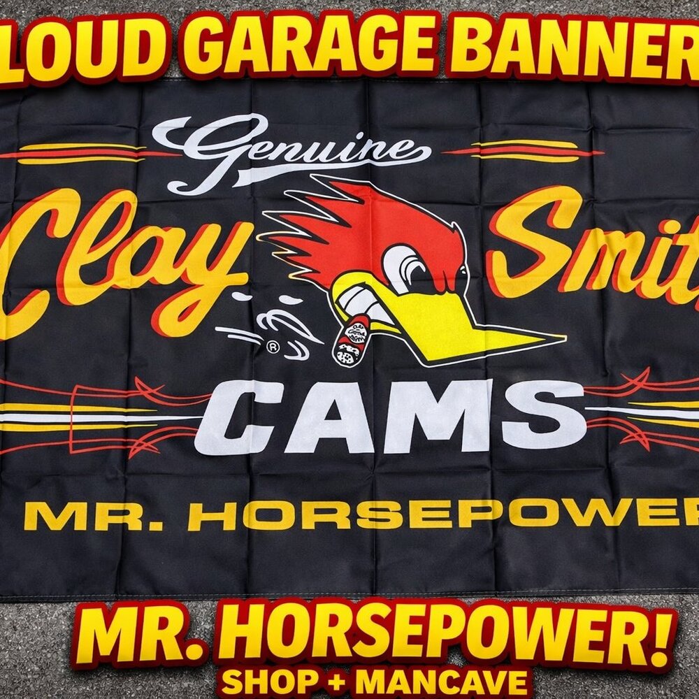 Beautiful Clay Smith Racing Banner‎ 3x5 MR HP!!! 🔥